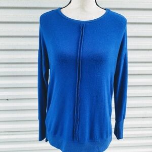 Gibson blue cozy tunic